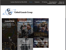 Tablet Screenshot of globalgenesisgroup.com